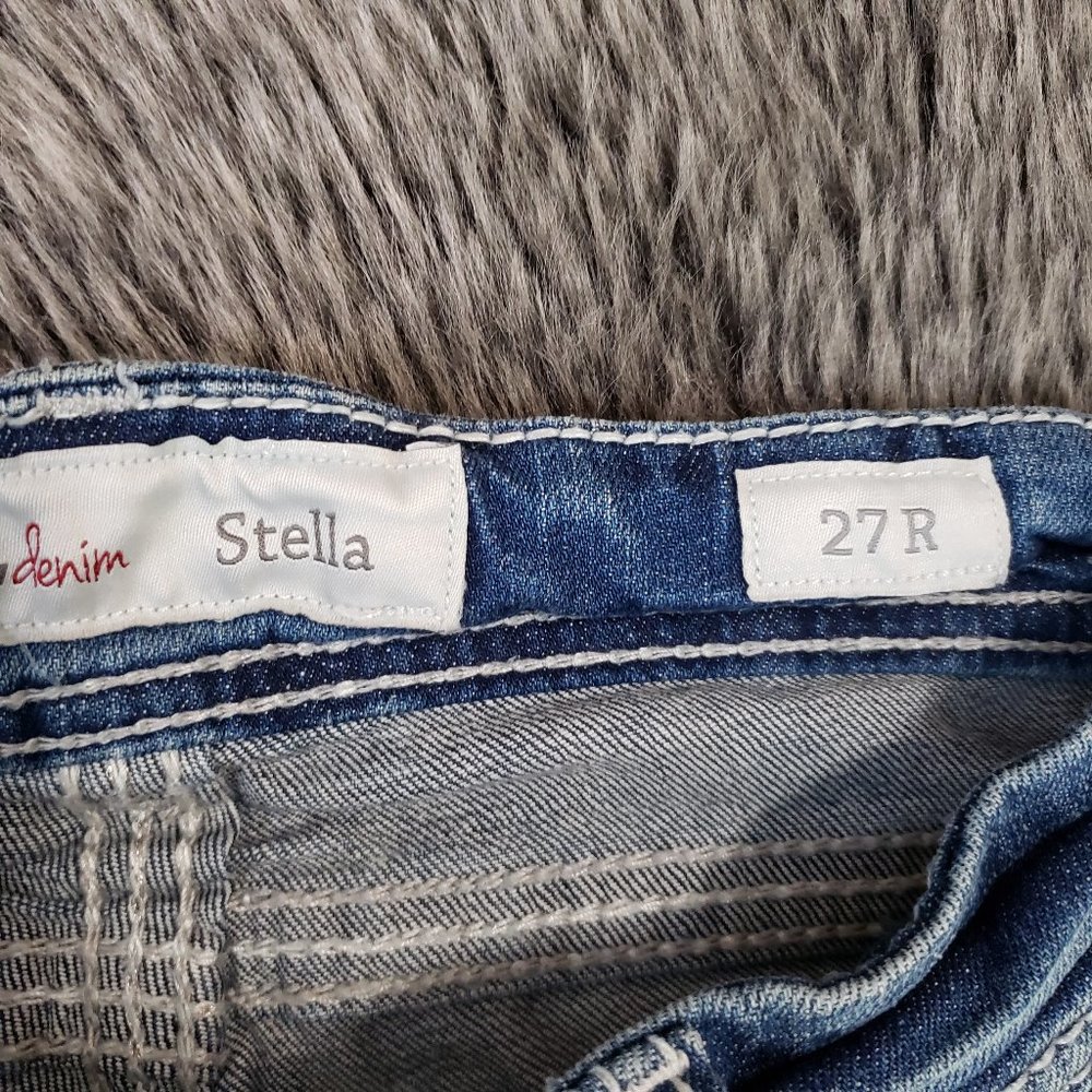 BKE STELLA Straight Leg Low Rise Jeans - Picture 4 of 6